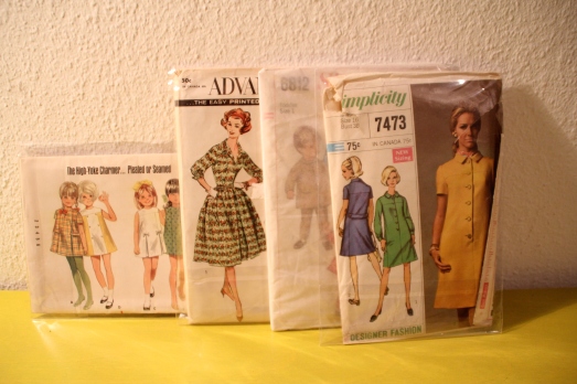 Mønster fra 50-tallet, barn, dame